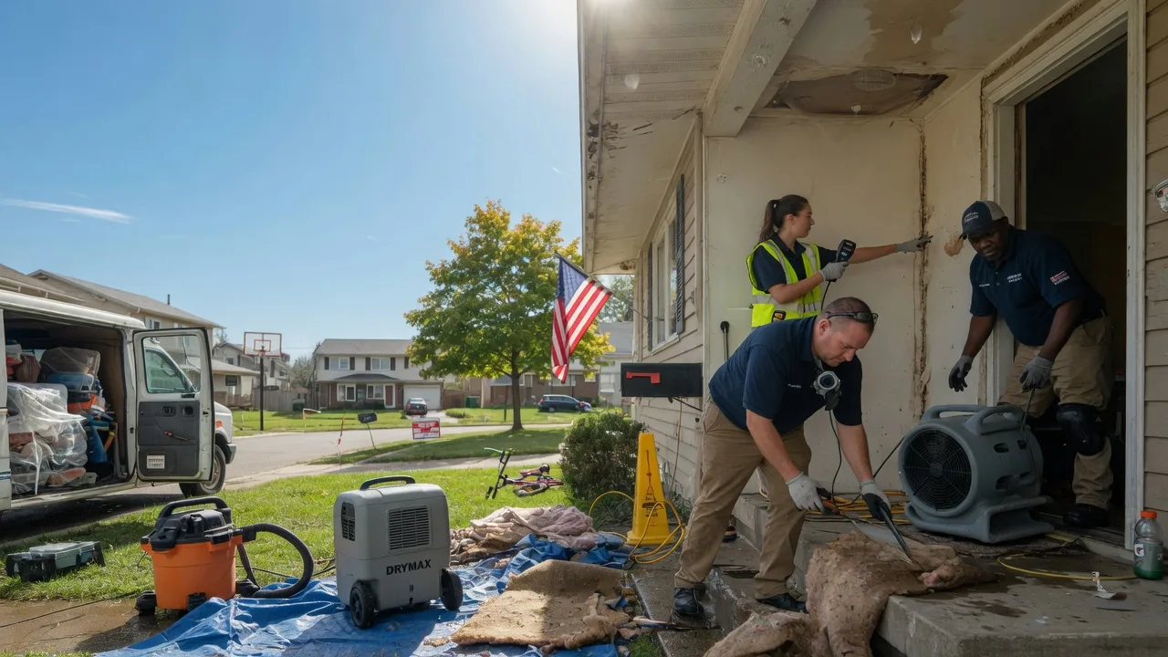 Water Damage Restoration in Saraland, AL near me